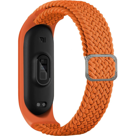 Telcon Braided Band Smart Band M3/M4/M5/M6 ORANGE