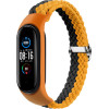 Telcon Braided Band Smart Band M3/M4/M5/M6 ORANGE-GRAY