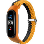 Telcon Braided Band Smart Band M3/M4/M5/M6 ORANGE-GRAY