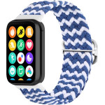 Telcon Braided Strap Mi Band 8 PRO/M8 Pro (10) Blue And WHITE