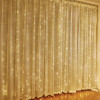 Telcon Led Curtain (100 Led LAMPS) 3Mx1M Warm WHITE