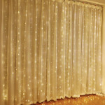 Telcon Led Curtain (100 Led LAMPS) 3Mx1M Warm WHITE