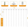 Telcon Led Curtain (100 Led LAMPS) 3Mx1M Warm WHITE
