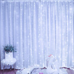 Telcon Led Curtain (300 Led lamp) 3mx3m Cold white