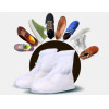 Telcon Rainproof Shoe Covers M (37-38) With A Zipper WHITE