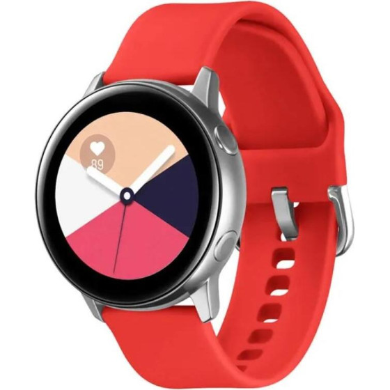 Telcon Silicone Band For Smartwatch 20MM Universal RED
