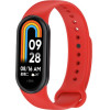 Telcon Silicone Strap Mi Band 8/M8 (6). RED