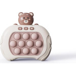 Telcon Skill Game Teddy (Pop IT) BROWN