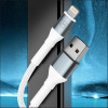 3MK Cable Hyper Cable N-Series USB-A To Lightning 1m Qc 3.0 5V/2.4A 12W White