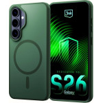 3MK Etui Smoke Magcase Do Samsung Galaxy S26 zielony