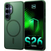 3MK Etui Smoke Magcase Do Samsung Galaxy S26+ zielony