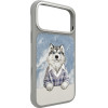 Nimmy Case Gentle Pets Series Dog Magsafe For Iphone 17 Pro Max Grey - (N-YSMC-IP17-PRO-MAX-037)