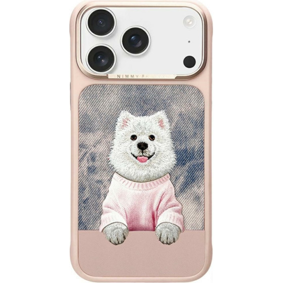 Nimmy Case Gentle Pets Series Dog Magsafe For Iphone 17 Pro Max Pink - (N-YSMC-IP17-PRO-MAX-038)