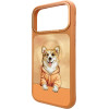 Nimmy Case Gentle Pets Series Dog Magsafe For Iphone 17 Pro Orange - (N-YSMC-IP17-PRO-024)