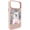 Nimmy Case Gentle Pets Series Dog Magsafe For Iphone 17 Pro Pink - (N-YSMC-IP17-PRO-038)