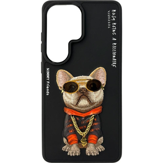 Nimmy Case Glasses Cool Dog For Samsung Galaxy S26 Ultra Black - (N-YJ-S26-ultra-01)