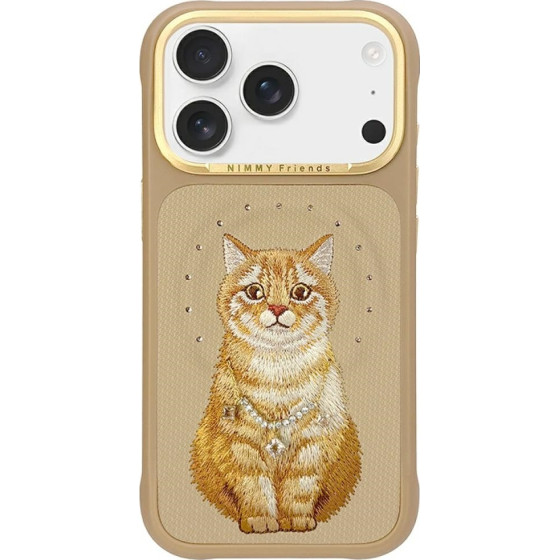 Nimmy Case Lucky Fashion Cat Magsafe For Iphone 17 Pro Brown - (N-CXXYSS-IP17-PRO-036)