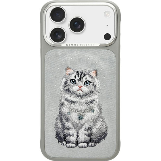 Nimmy Case Lucky Fashion Cat Magsafe For Iphone 17 Pro Max Grey - (N-CXXYSS-IP17-PRO-MAX-032)