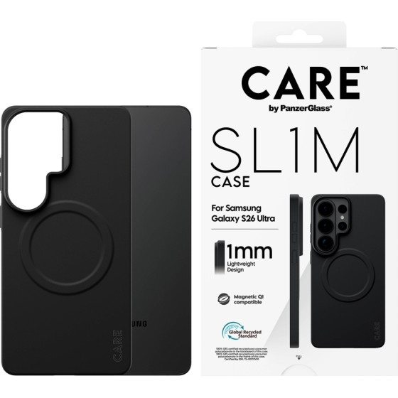 PanzerGlass Case Care By SL1M For Samsung Galaxy S26 Ultra Black - (CR87482)