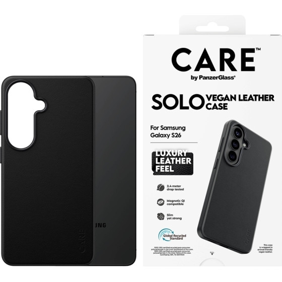 PanzerGlass Case Care By Solo For Samsung Galaxy S26 Black - (CR06969)