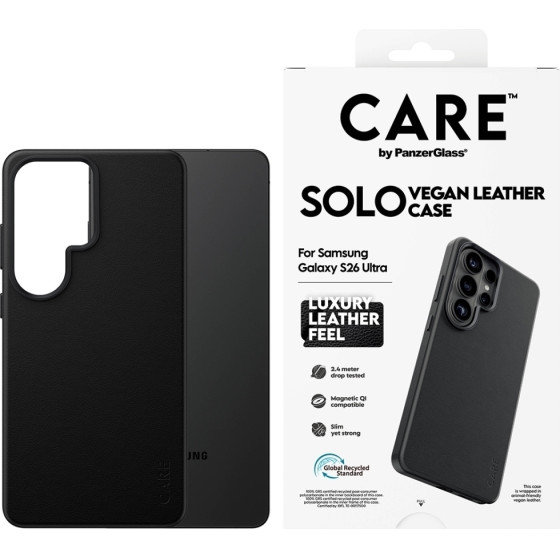 PanzerGlass Case Care By Solo Qi For Samsung Galaxy S26 Ultra Black - (CR11421)