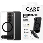 PanzerGlass Case Care By Urban Explorer Transparent w. Black Qi For Samsung Galaxy S26 Transparent - (CR24194)