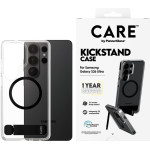 PanzerGlass Case Care By Urban Explorer w. Black Qi For Samsung Galaxy S26 Ultra Transparent - (CR12202)