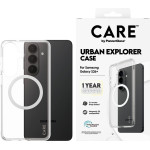 PanzerGlass Case Care Urban Explorer Transparent w. Black Qi For Samsung Galaxy S26 Plus Transparent - (CR70254)