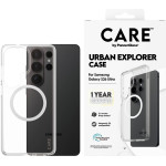 PanzerGlass Etui Care By Urban Explorer Transparent w. White Qi Do Samsung Galaxy S26 Ultra Przezroczysty - (CR33544)