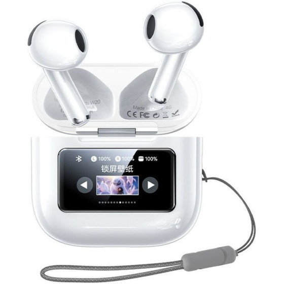 Remax Bluetooth Earphones Tws W20 White Bt 5.4