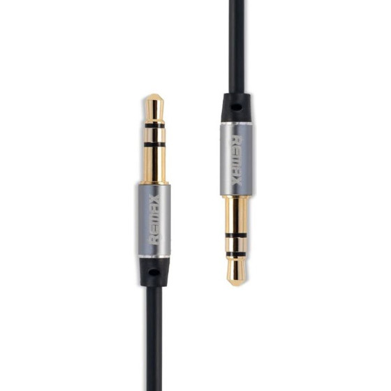 Remax Cable JACK-Jack 3,5mm 1M BLACK