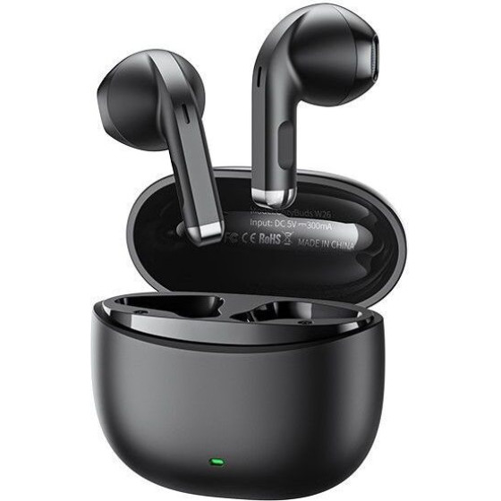 Remax Earphones Bluetooth Tws W26 BLACK