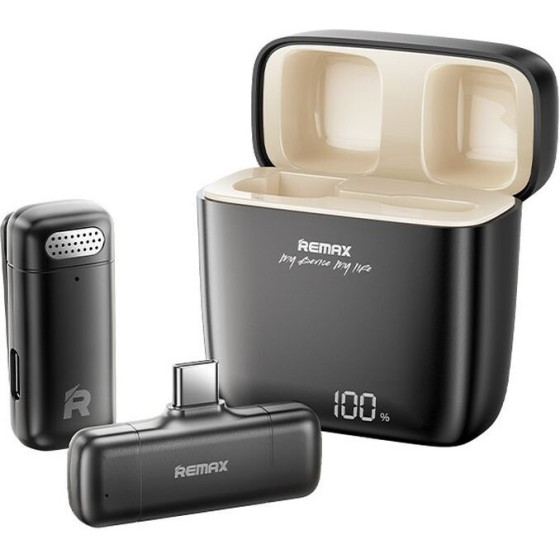 Remax Microphone K13 With Clip USB-C BLACK