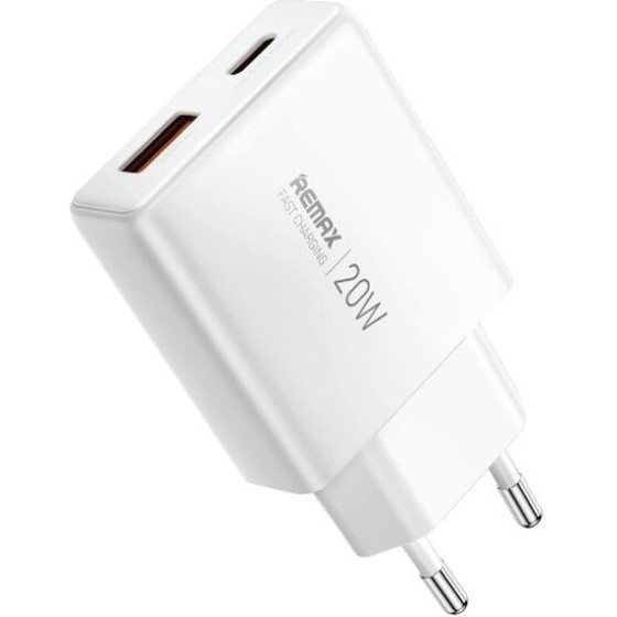 Remax Wall Charger Ultra This Gan 20W RP-U01-Ac WHITE