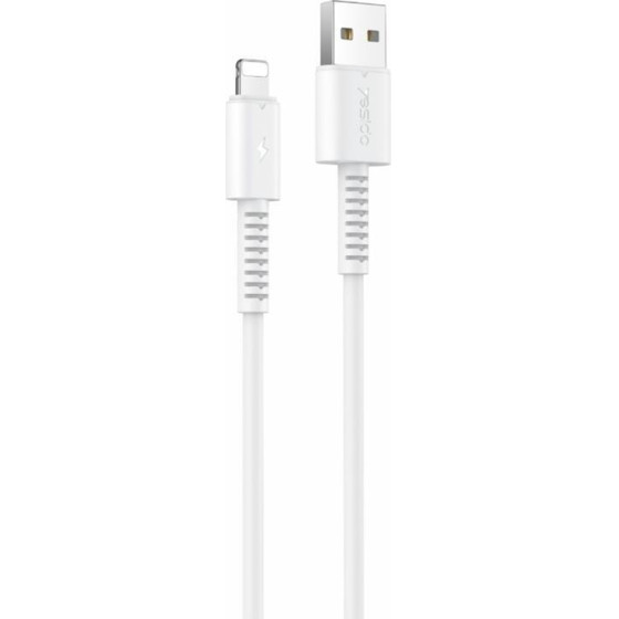 Yesido Cable CA120 18W USB/Lightning 1M Pvc 2A WHITE