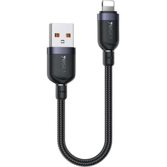 Yesido Cable CA131L 12W Usb - Lightning 0.3M 2.4A BLACK