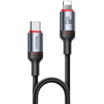 Yesido Cable CA182 27W TYPE-C/Lightning 1.2M 3A BLACK