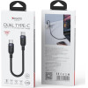 Yesido Cable CA188 60W TYPE-C/TYPE-C 0.3M 3A BLACK