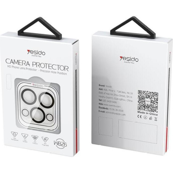 Yesido Lens Protector WB26 Iphone 16 Pro (6.3)