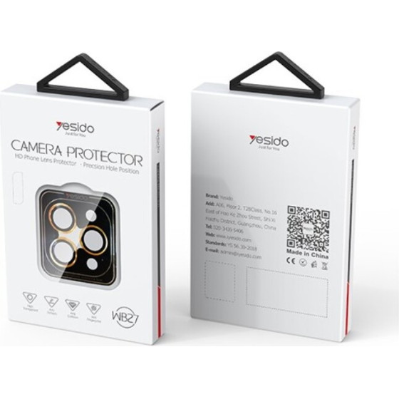 Yesido Lens Protector WB27 Iphone 14 Pro Black