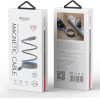 Yesido Magnetic Cable CA172L 27W TYPE-C/Lightning 1M 3A GREY