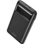Yesido Powerbank YP33 5 000 Mah LED, 2xUSB-A + USB-C BLACK