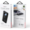 Yesido Powerbank YP40 10 000 Mah LED, 2xUSB-A + USB-C, BLACK