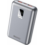 Yesido Powerbank YP47 20 000 Mah 22.5W + Pd 20W Led silver