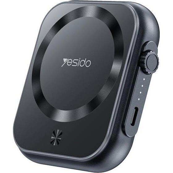 Yesido Powerbank YP59 5 000mAh 22W USB-C 15W MAGSAFE, BLACK