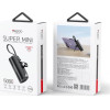 Yesido Powerbank YP68 5000 Mah 12W + USB-C CABLE, Lightning Connector BLACK