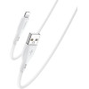 Yesido Silicone Cable CA119 12W USB/Lightning 1M 2,4A WHITE