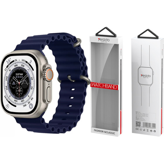 Yesido WB21 Apple Watch Silicone Strap 38/40/41 NAVY
