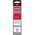 Activejet Ink Bottle For Canon printers, Replacement For Canon GI-41C 4543C001; Supreme; 70 ml; Cyan - (AC-G41C)