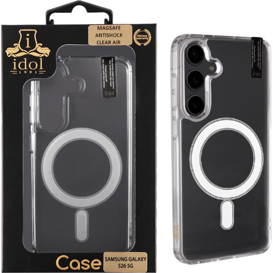 Idol 1991 ���� Samsung Galaxy S26 5G 6.3'' Magsafe Antishock Clear Air Back Cover Tpu Camera Guard �������